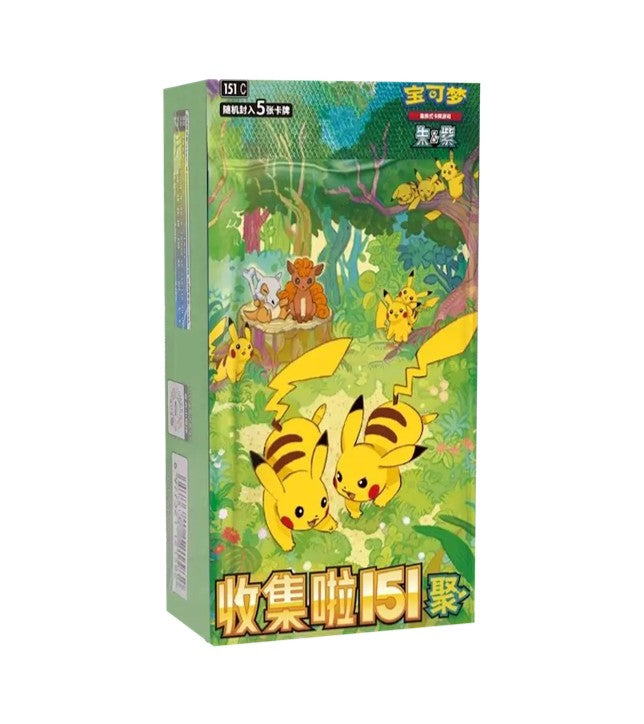Collect 151 Gathering Slim: Pokemon Booster Pack / Box S-Chinese cards