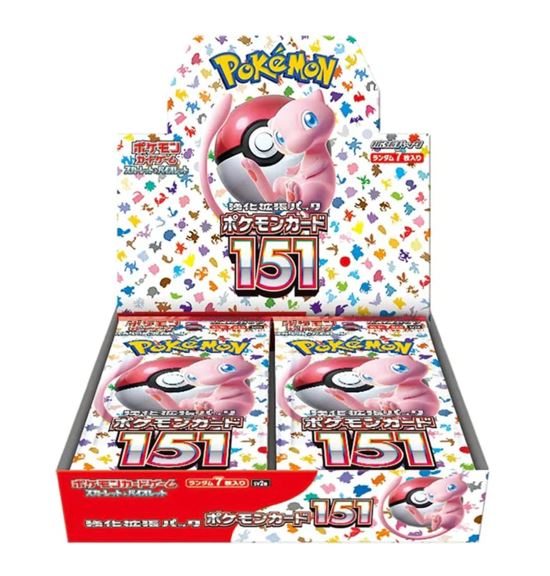 151 Japanese: Pokemon Booster Packs / Box