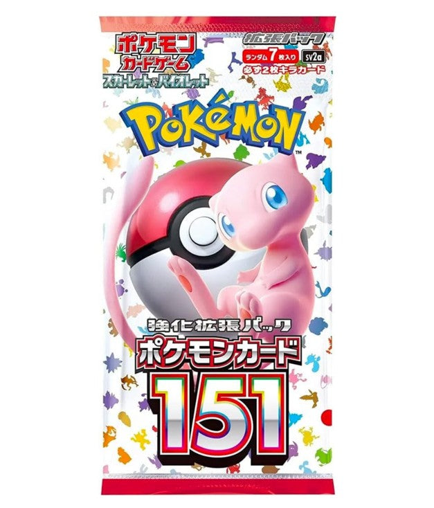 151 Japanese: Pokemon Booster Packs / Box