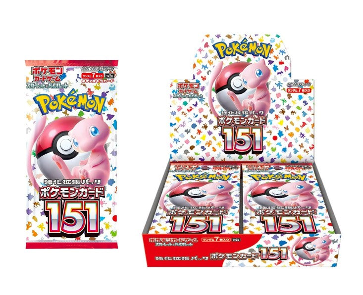 151 Japanese: Pokemon Booster Packs / Box