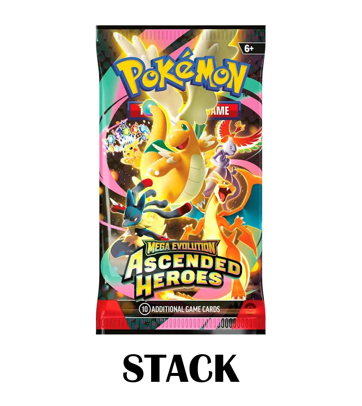 Ascended Heroes STACK: English Pokemon Pack