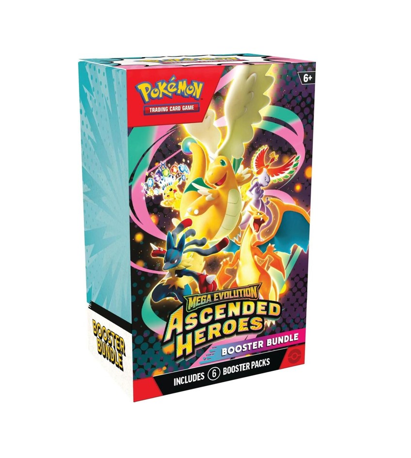 Ascended Heroes: English Pokemon Mega ME2.5 Booster Pack / Bundle