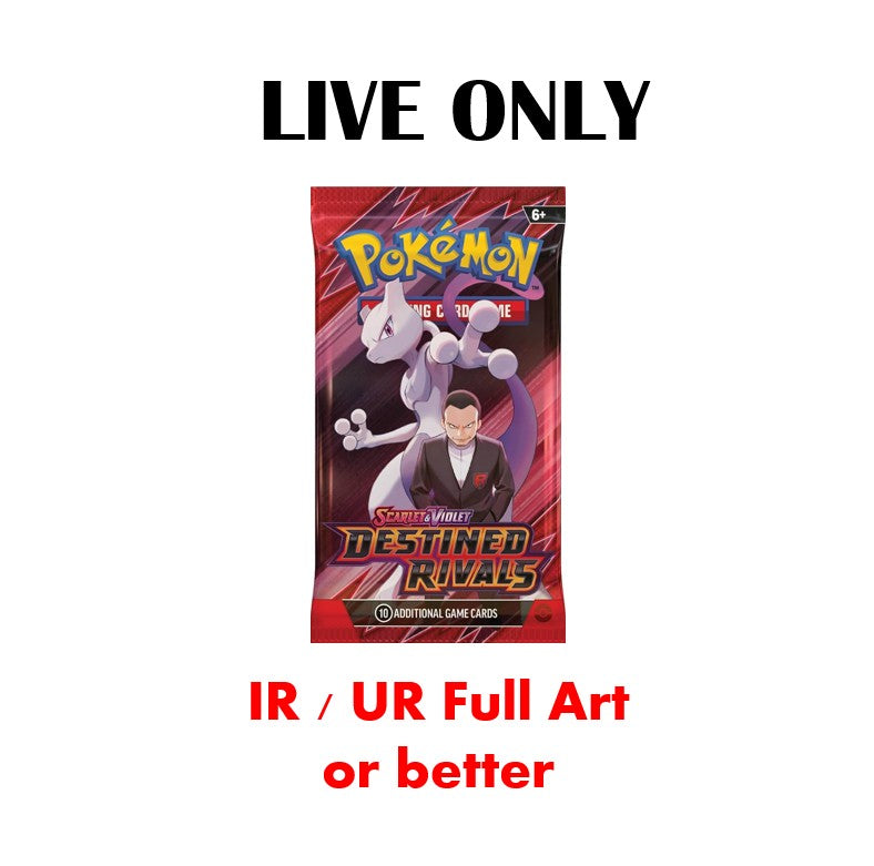 Destined Rivals Pack, IR / UR+ (No min.): Pokemon Booster