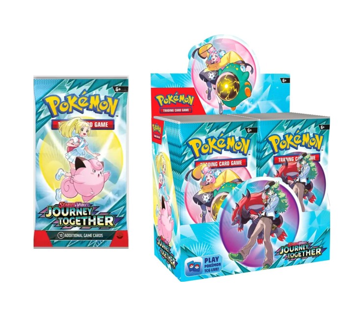 journey together pokemon booster packs Journey Together: Pokemon Booster Pack / Box – PokeCardHouse