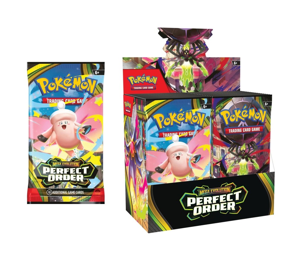 Perfect Order: English Pokemon Mega ME03 Booster Packs / Box PokeCardHouse Perfect Order: English Pokemon Mega ME03 Booster Packs / Box PokeCardHouse