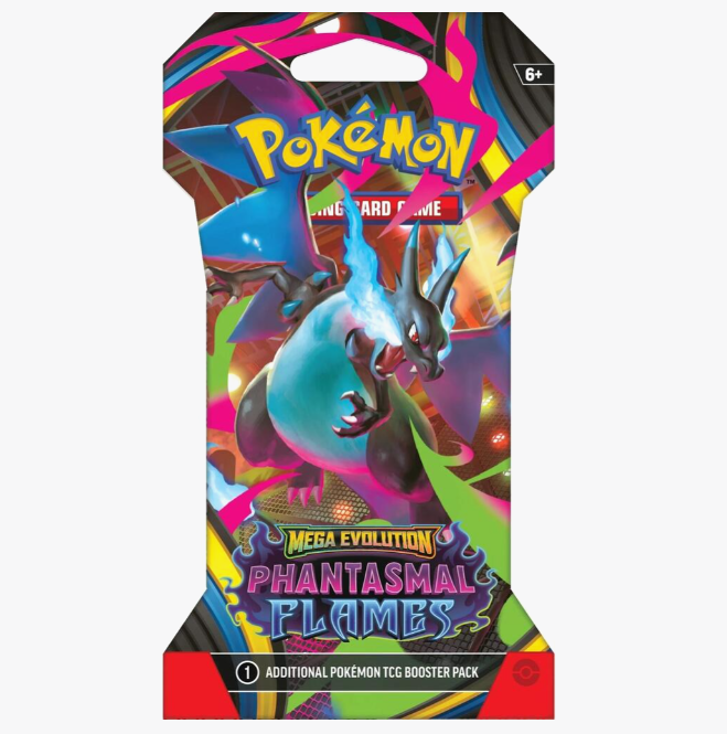 Phantasmal Flames: English Pokemon Mega ME2 Booster Packs / Box