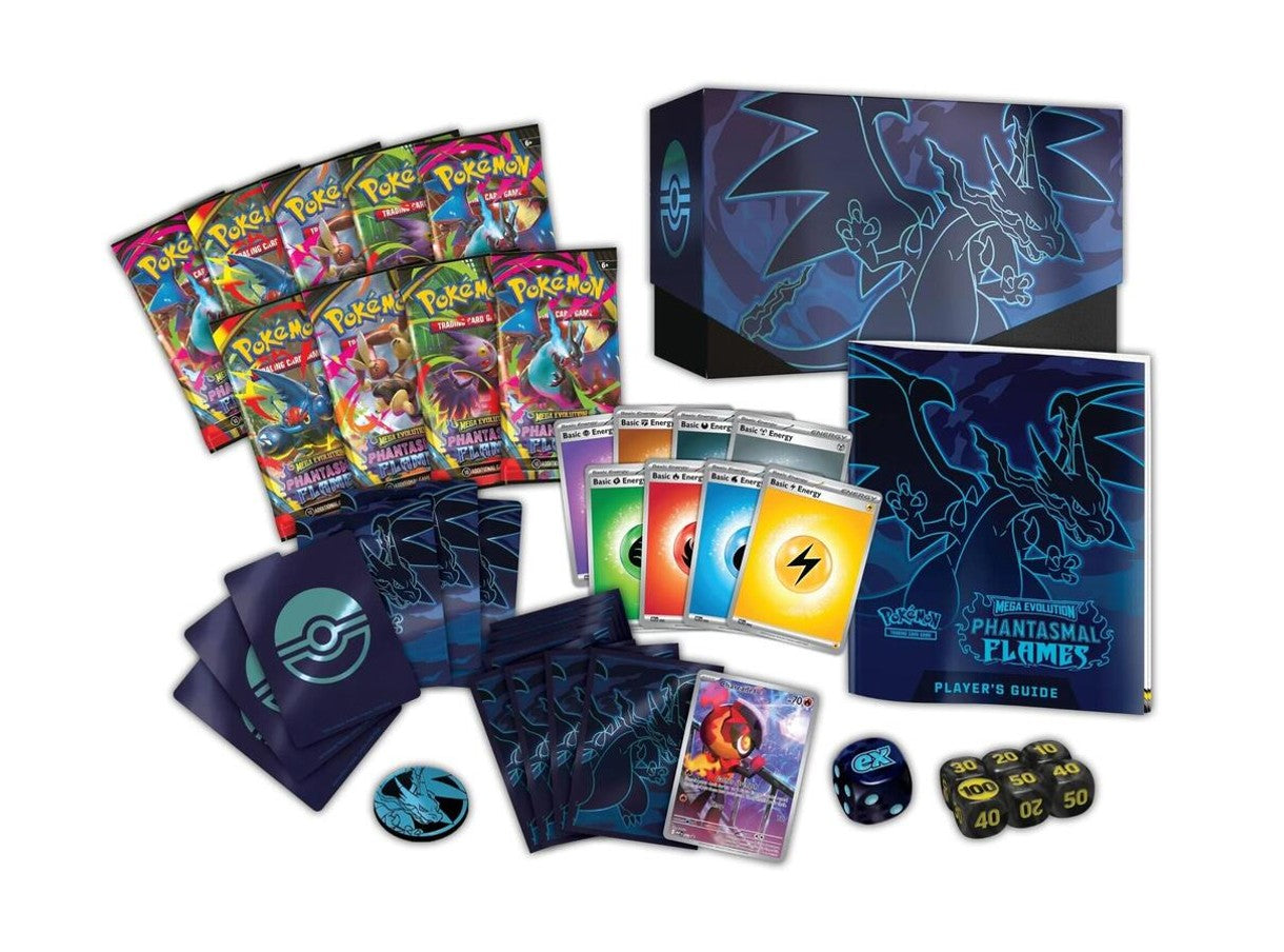Phantasmal Flames ETB: Pokemon Mega Evolution ME2 Elite Trainer Box