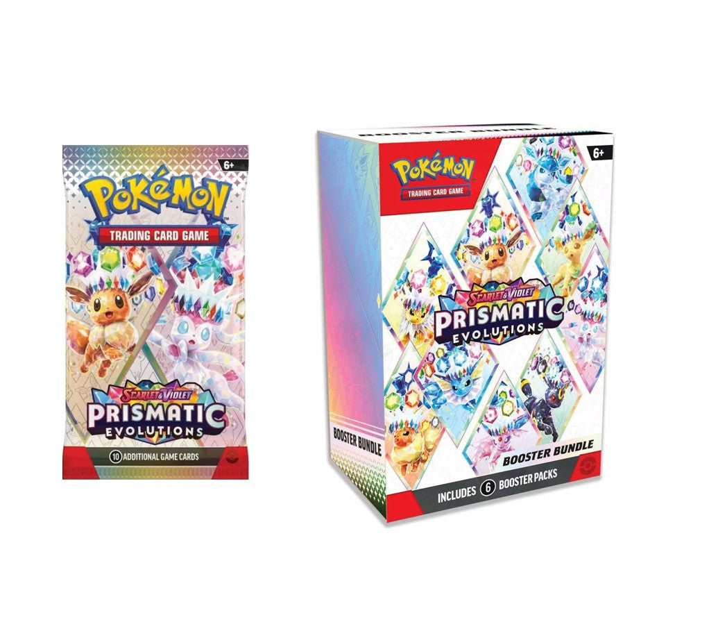 pokemon prismatic booster packs Prismatic Evolutions: Pokemon Booster Pack – PokeCardHouse