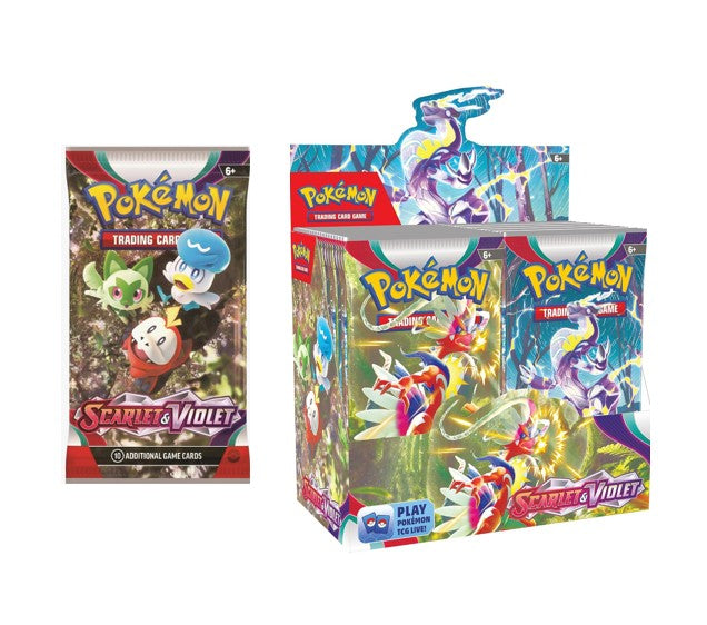 Scarlet & Violet Base: Pokemon Booster Pack / Box – PokeCardHouse