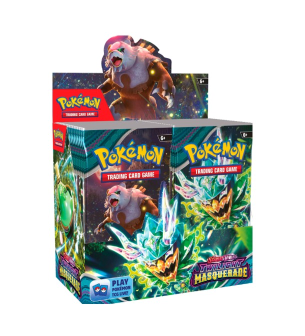 Twilight Masquerade: Pokemon Booster Pack / Box