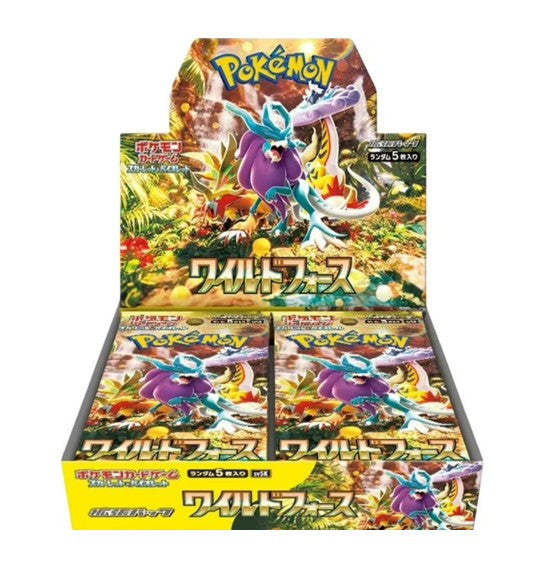 Wild Force & Cyber Judge: Pokemon Booster Box Japanese
