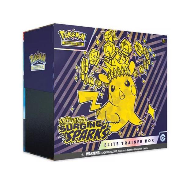 Surging Sparks ETB: Pokemon Elite Trainer Box
