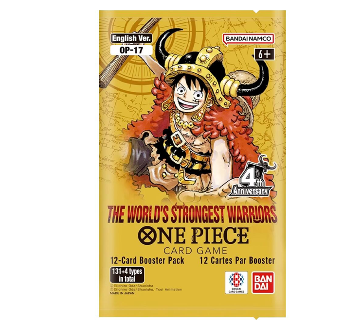 One Piece OP-17 [ENG] The World's Strongest Warriors Booster Box