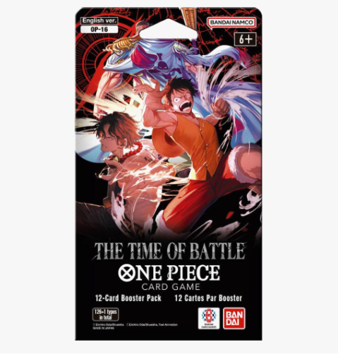 One Piece OP-16 [ENG] The Time of Battle Sleeved Booster Pack
