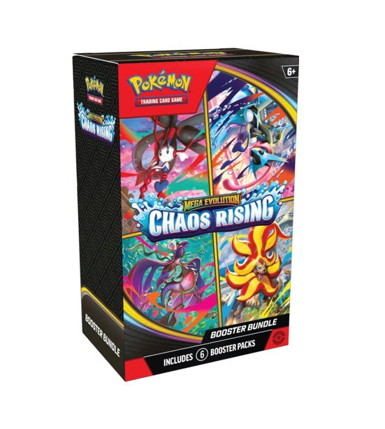 Chaos Rising: English Pokemon Mega ME04 Booster Packs / Box