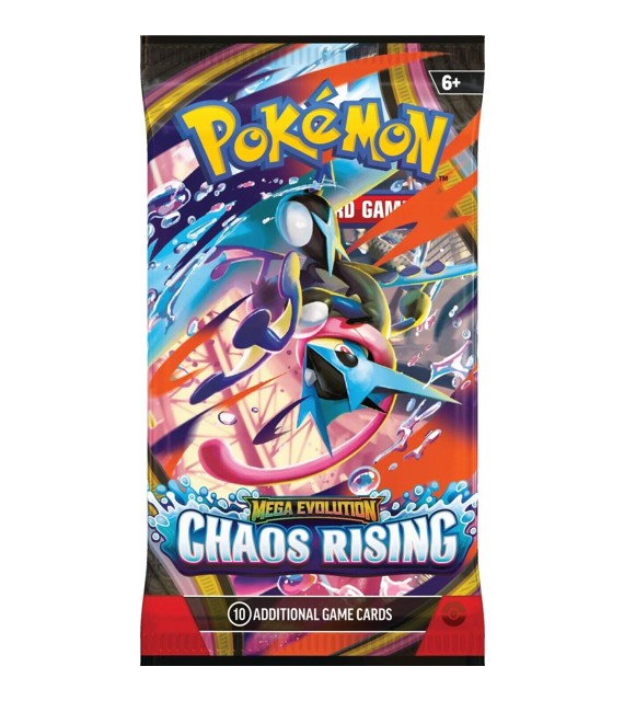 Chaos Rising: English Pokemon Mega ME04 Booster Packs / Box