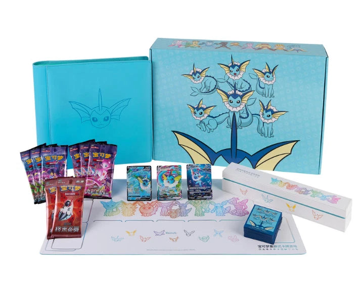Eevee GX Gift Box, S-Chinese - Jolteon, Flareon, Vaporeon
