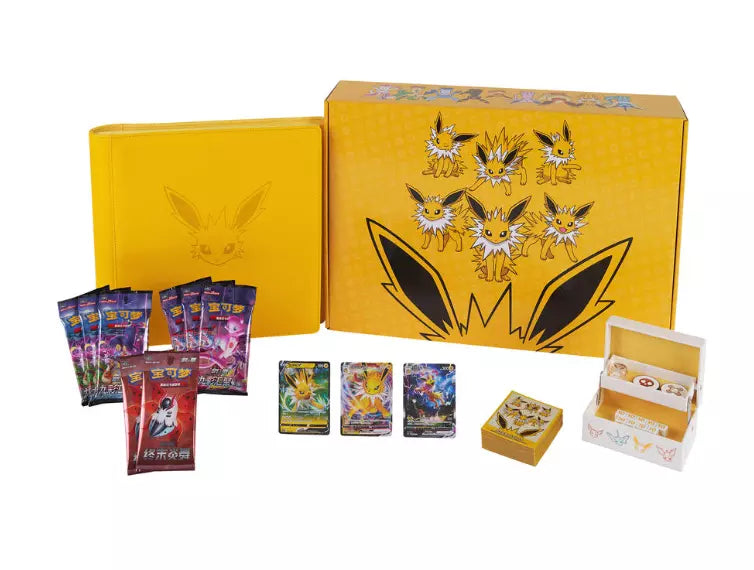 Eevee GX Gift Box, S-Chinese - Jolteon, Flareon, Vaporeon