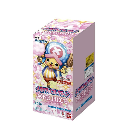 EB-01 [JP] Memorial Collection: One Piece Booster Box Japanese