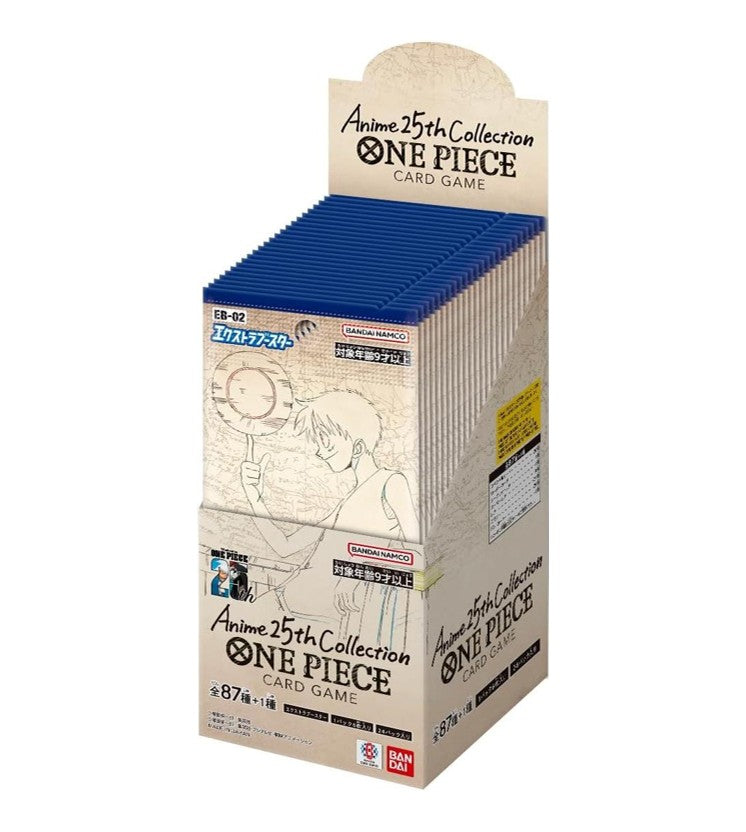 EB-02 [JP] Extra Booster Anime 25th Collection: One Piece Japanese Booster Box