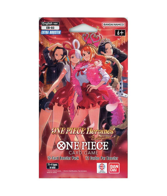 One Piece EB-03 [ENG] Heroines Edition Sleeved Booster Pack