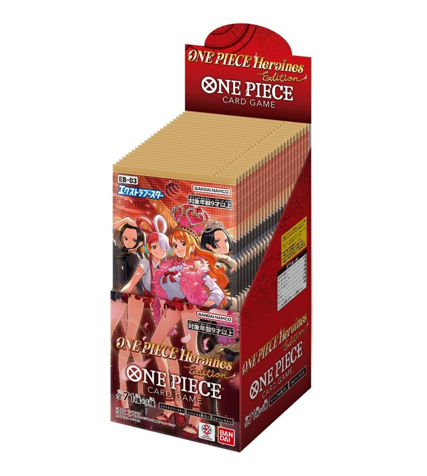 EB-03 [JP] Extra Booster Heroines Edition: One Piece Japanese Booster Box