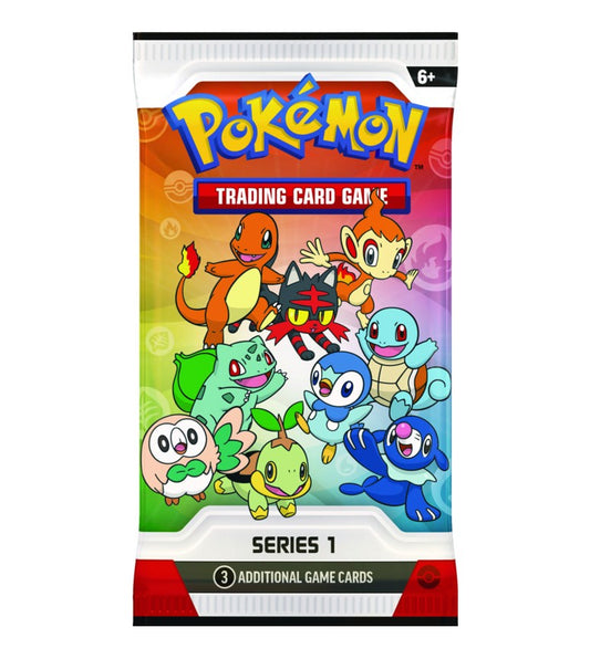 First Partner Illustration Collection Series 1: English Pokemon Booster Pack