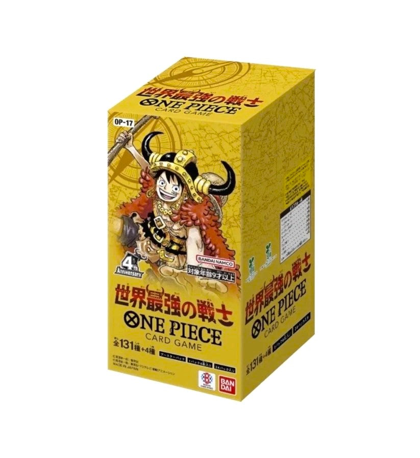 OP-17 [JP] The World's Strongest Warriors: One Piece Japanese Booster Pack / Box
