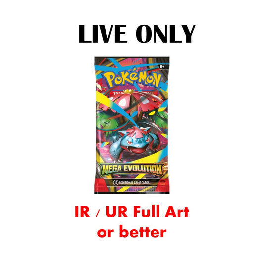 Mega Evolution Pack, IR / UR+ (No min.): Pokemon Booster