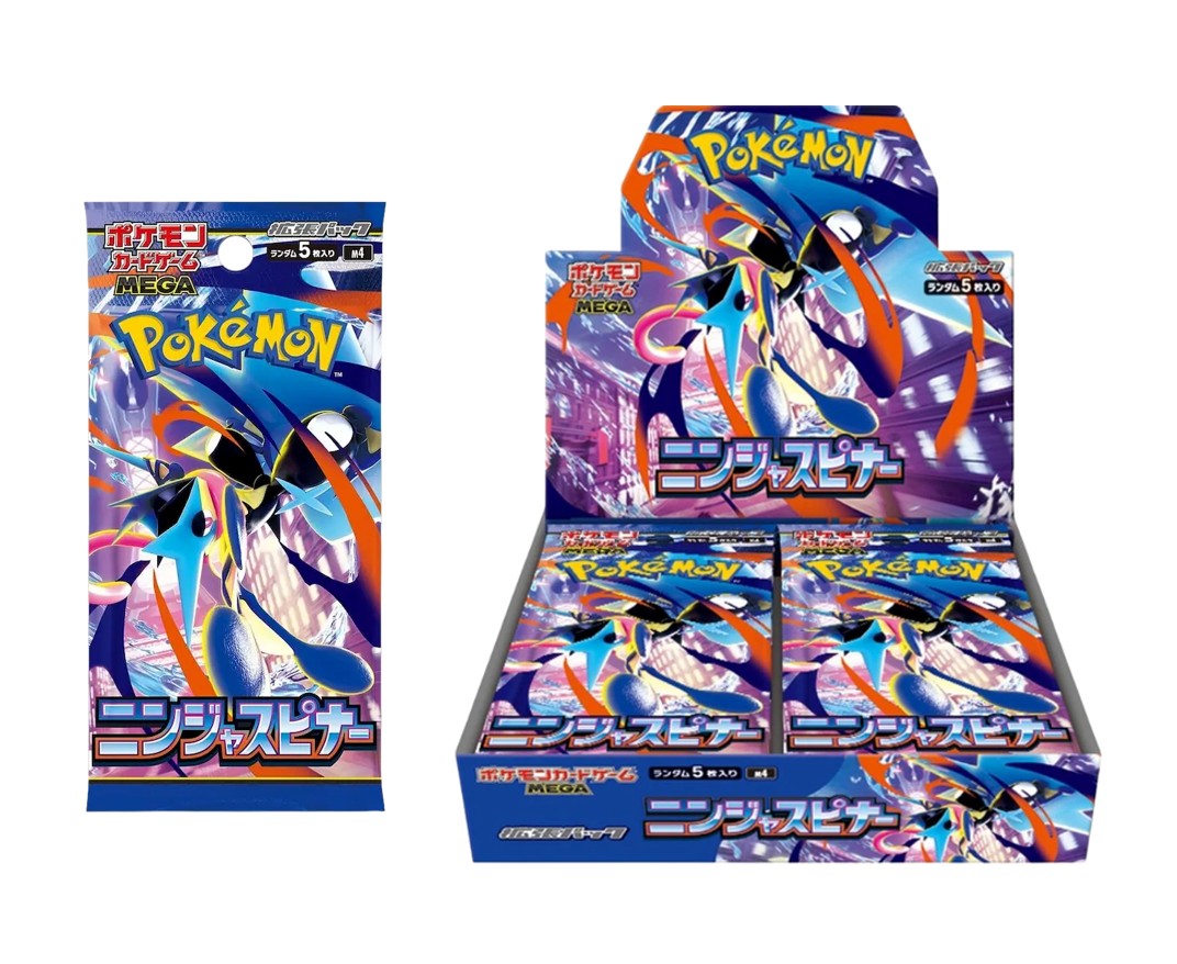 Ninja Spinner: Pokemon Booster Pack / Box Japanese Mega M4