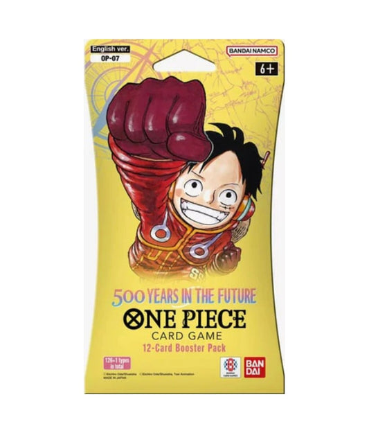 One Piece OP-07 [ENG] 500 Years In the Future Sleeved Booster Pack