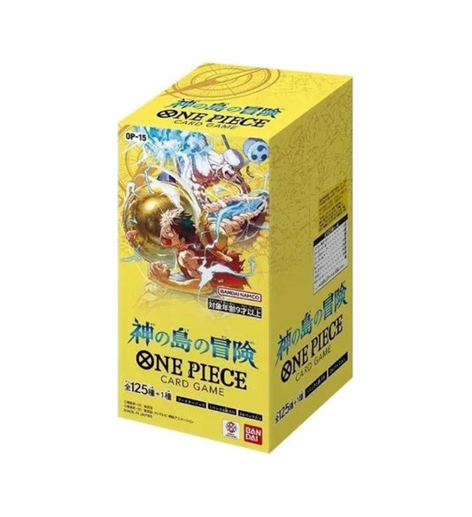 OP-15 [JP] Island of Gods: One Piece Japanese Booster Box