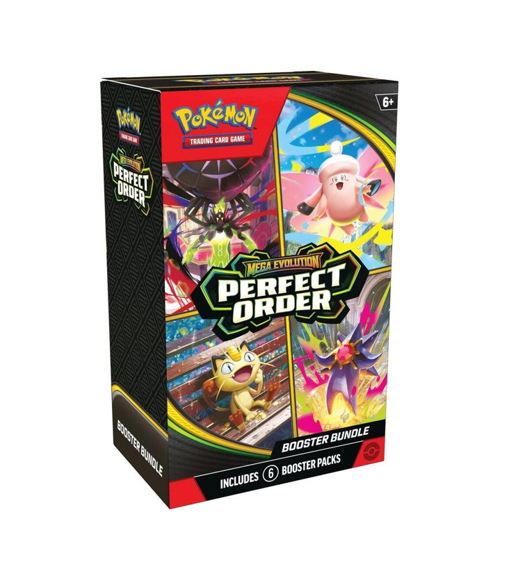 Perfect Order: English Pokemon Mega ME03 Booster Packs / Box