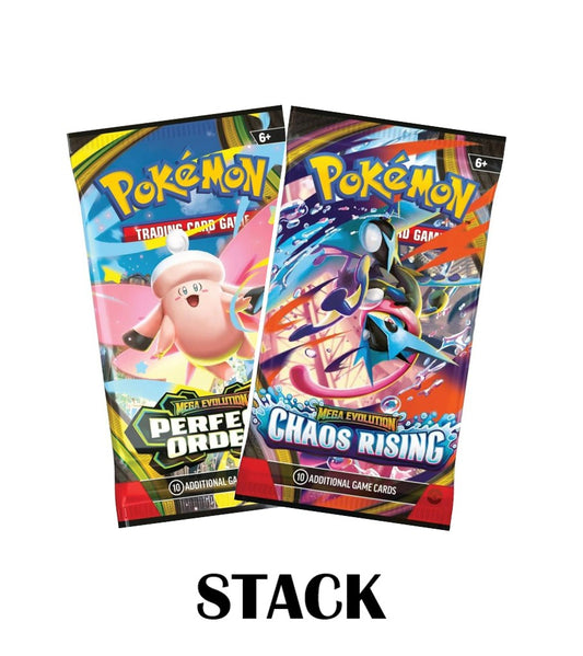 Chaos Rising / Perfect Order STACK: English Pokemon Pack