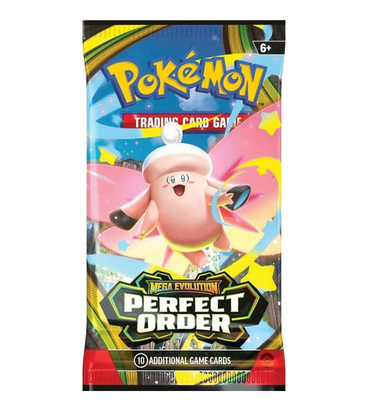 Perfect Order: English Pokemon Mega ME03 Booster Packs