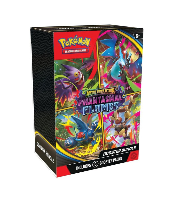 Phantasmal Flames: English Pokemon Mega ME2 Booster Packs / Box