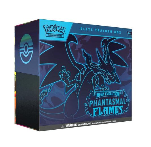 Phantasmal Flames ETB: Pokemon Mega Evolution ME2 Elite Trainer Box