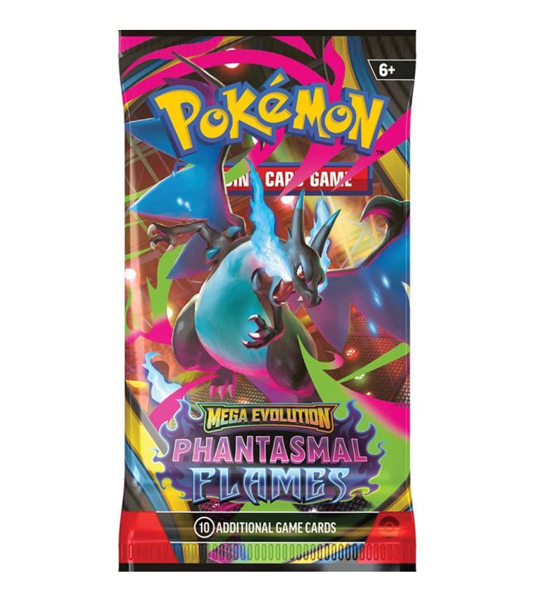 Phantasmal Flames: English Pokemon Mega ME2 Booster Packs / Box