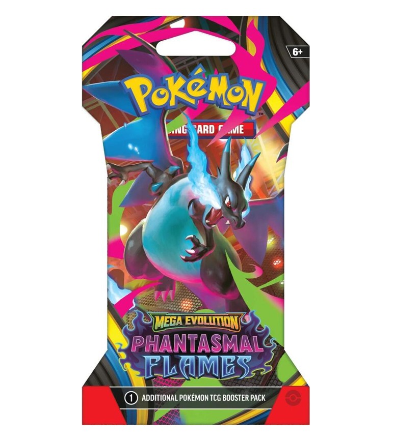 Phantasmal Flames: English Pokemon Mega ME2 Booster Packs / Box