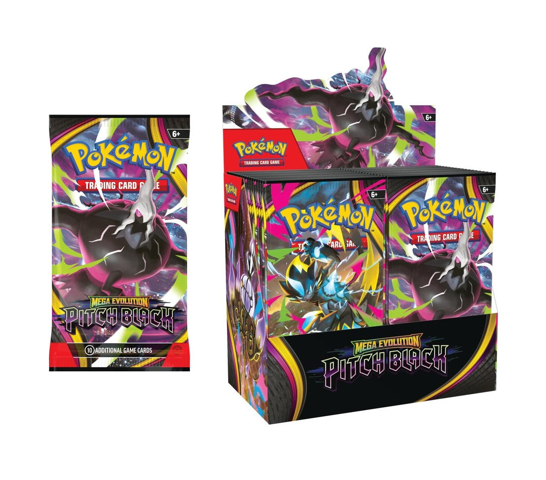 Pitch Black: English Pokemon Mega ME05 Booster Packs / Box