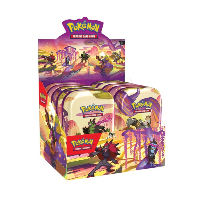 Shrouded Fable: Pokemon Booster Pack / Mini Tins Display