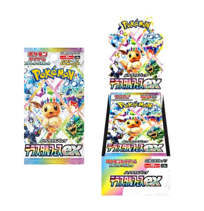 Terastal Festival: Pokemon Booster Packs / Box Japanese cards